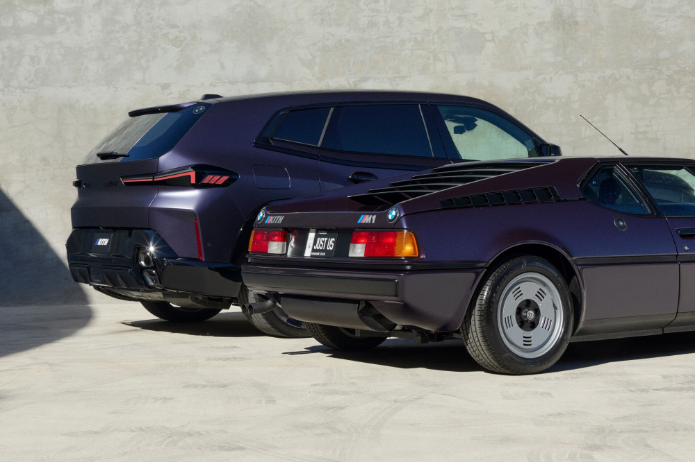 The 1981 BMW M1 E26 by Ronnie Fieg and 2025 BMW XM Kith Concept